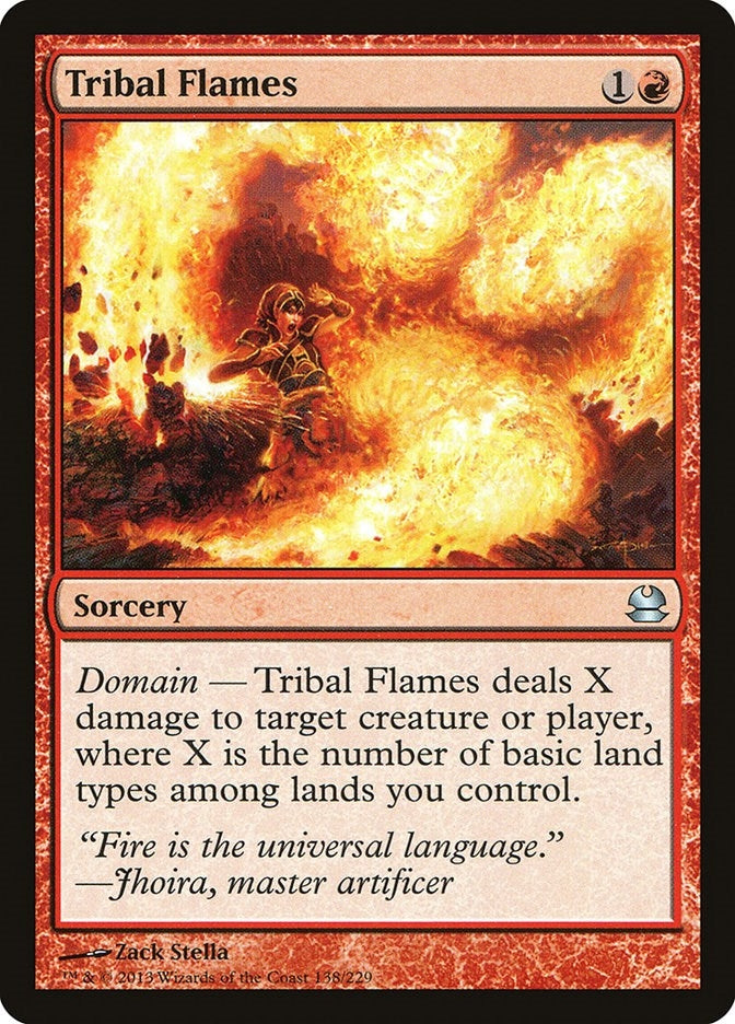 Image for Tribal Flames (138) (MMA) - Magic: The Gathering