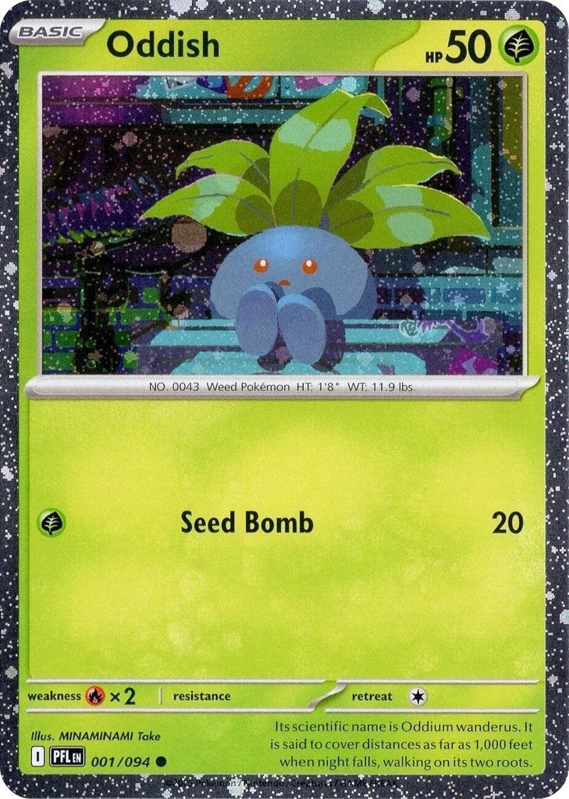 Image for Oddish (Cosmos Holo) (001/094) (MCAP) - Pokemon