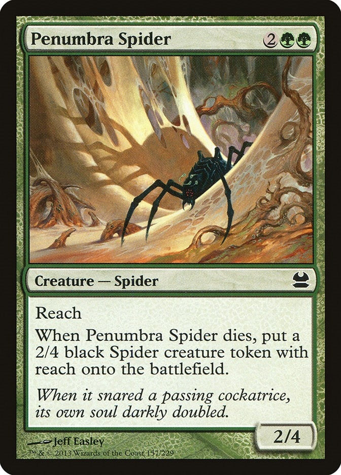 Image for Penumbra Spider (157) (MMA) - Magic: The Gathering