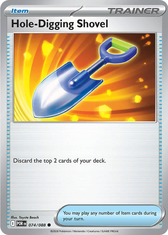 Hole-Digging Shovel (074/088) (POR)