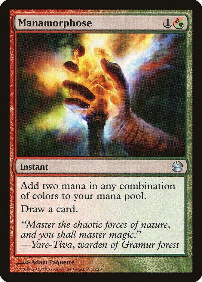 Image for Manamorphose (191) (MMA) - Magic: The Gathering