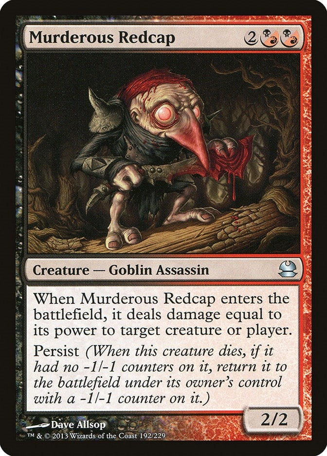 Image for Murderous Redcap (192) - Magic: The Gathering