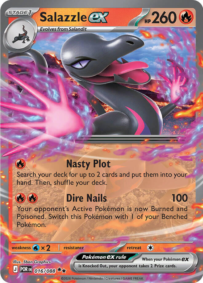 Salazzle ex (016/088) (POR)