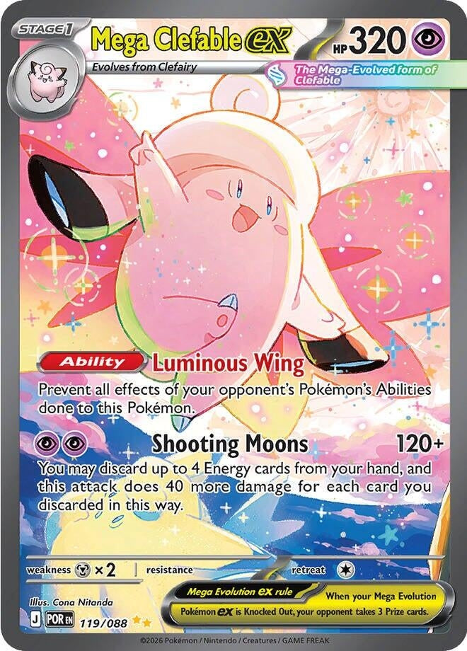 Mega Clefable ex (119/088) (POR)