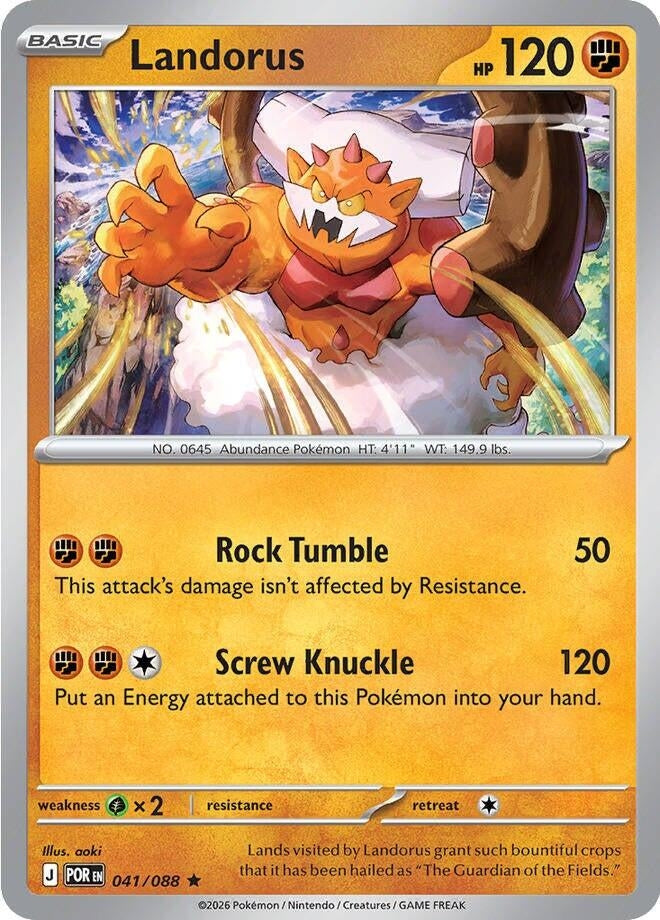 Image for Landorus (041/088) (POR) - Pokemon