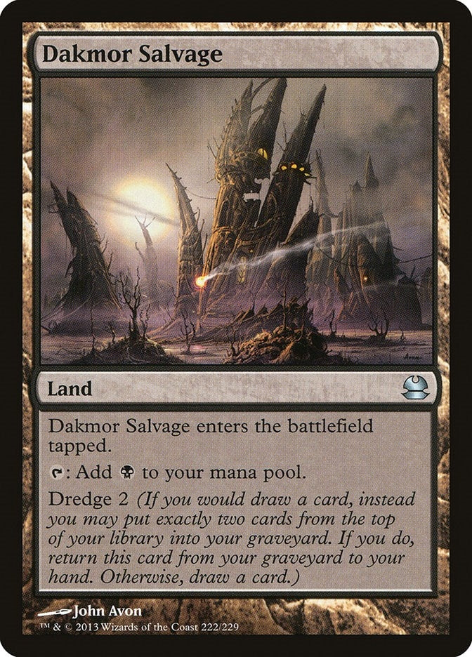 Image for Dakmor Salvage (222) - Magic: The Gathering