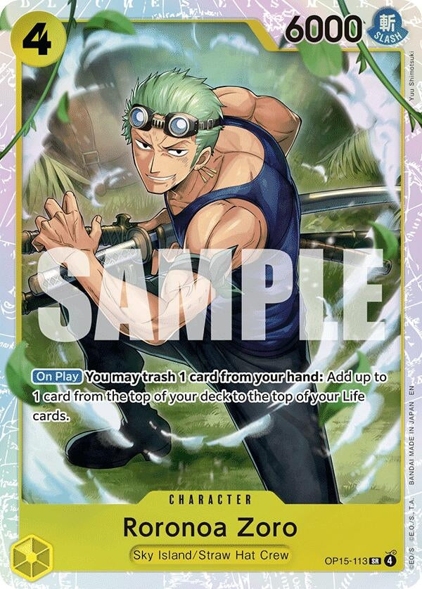 Roronoa Zoro (OP15-113) (OP15-113) (OP15-EB04)