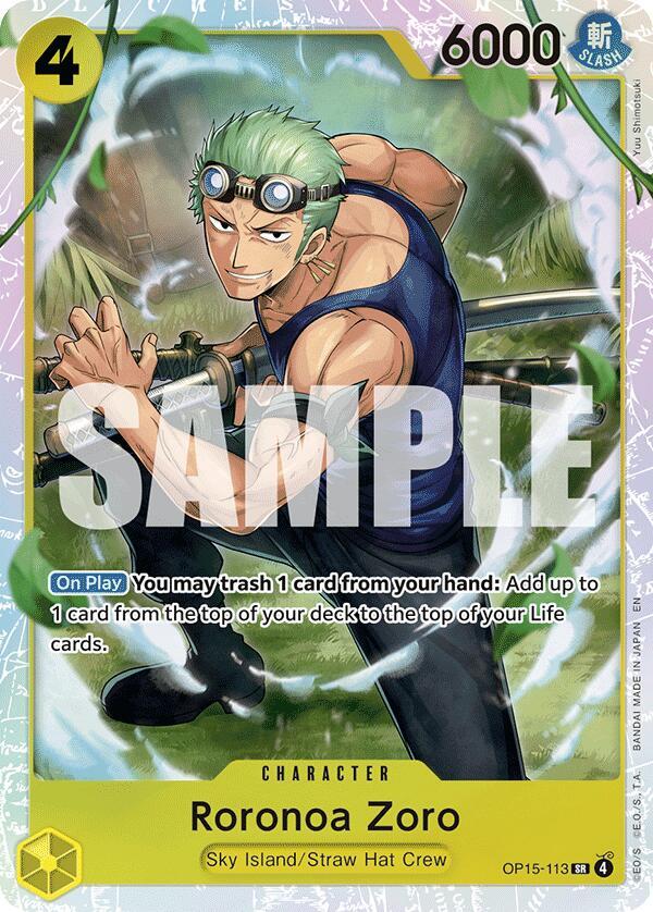Roronoa Zoro (OP15-113) (OP15-113) (OP15-EB04)