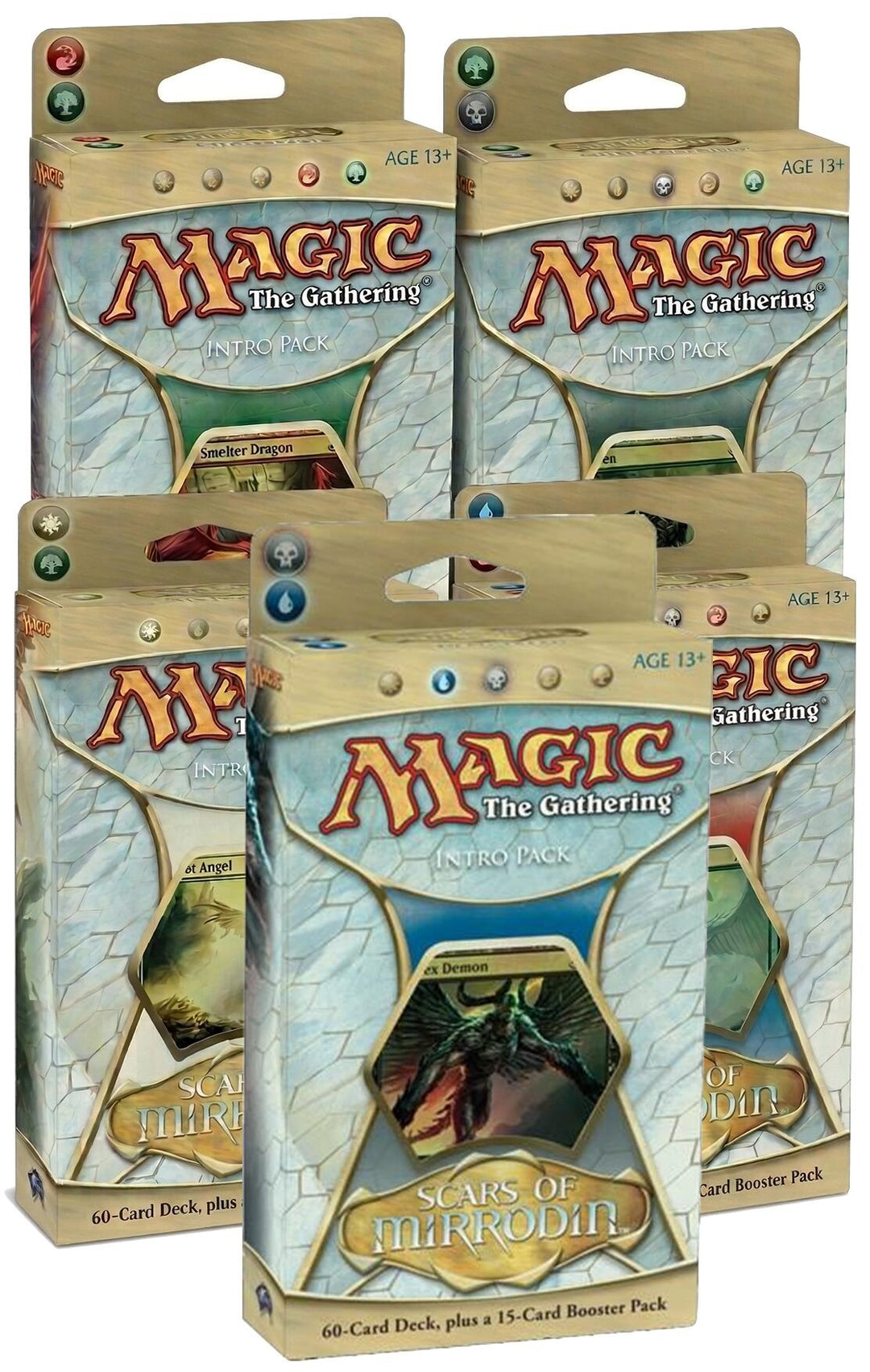 Image for Scars of Mirrodin - Intro Pack [Set of 5] - Magic: The Gathering