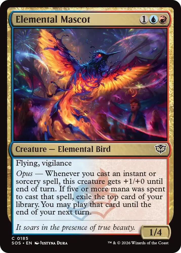 Elemental Mascot (185) (SOS)