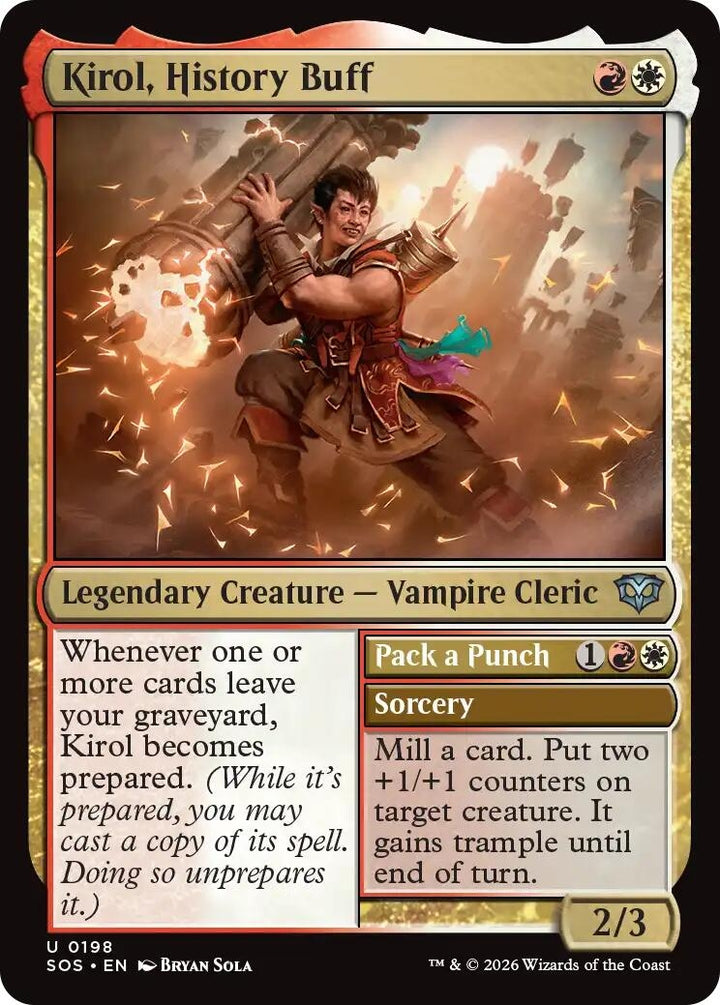 Kirol, History Buff (198) (SOS)