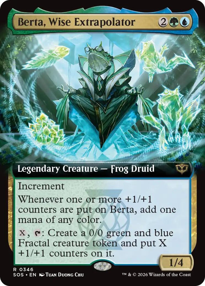 Berta, Wise Extrapolator (Extended Art) (346) (SOS)