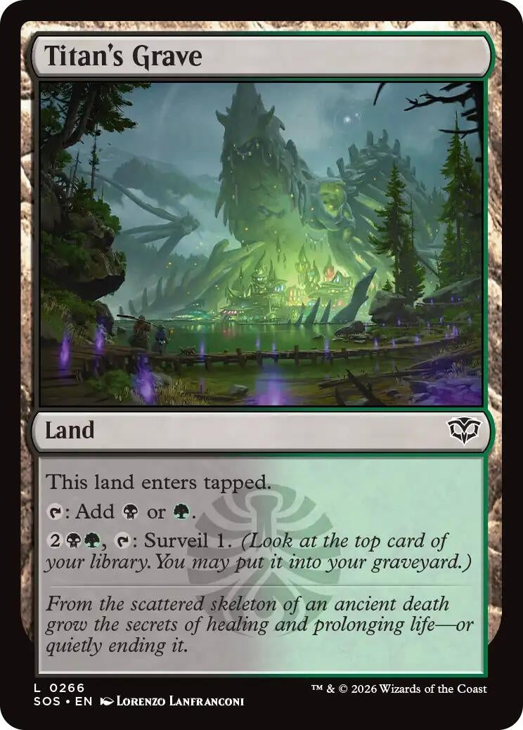 Titan's Grave (266) (SOS)