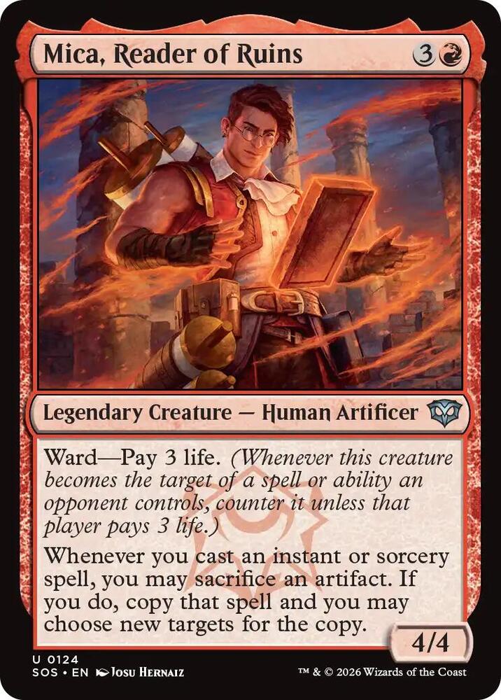 Mica, Reader of Ruins (124) (SOS)