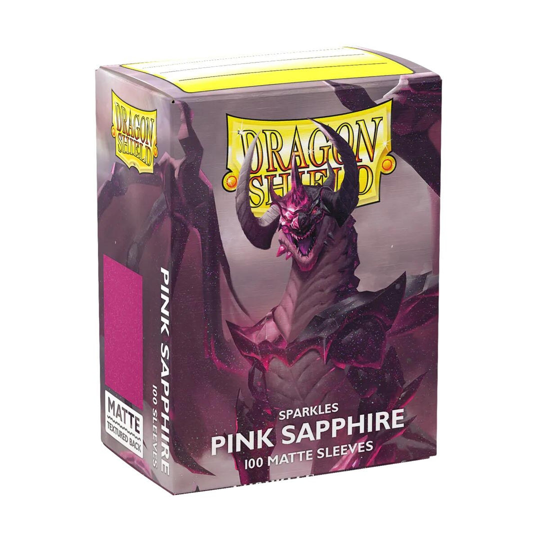 Image for Dragon Shield Dual Matte Standard Sleeves - Pink Sapphire (100-Pack) - Card Sleeves