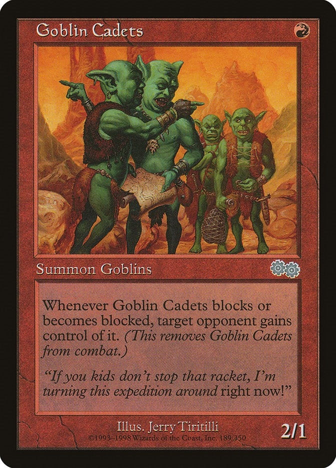 Image for Goblin Cadets (189) - Magic: The Gathering