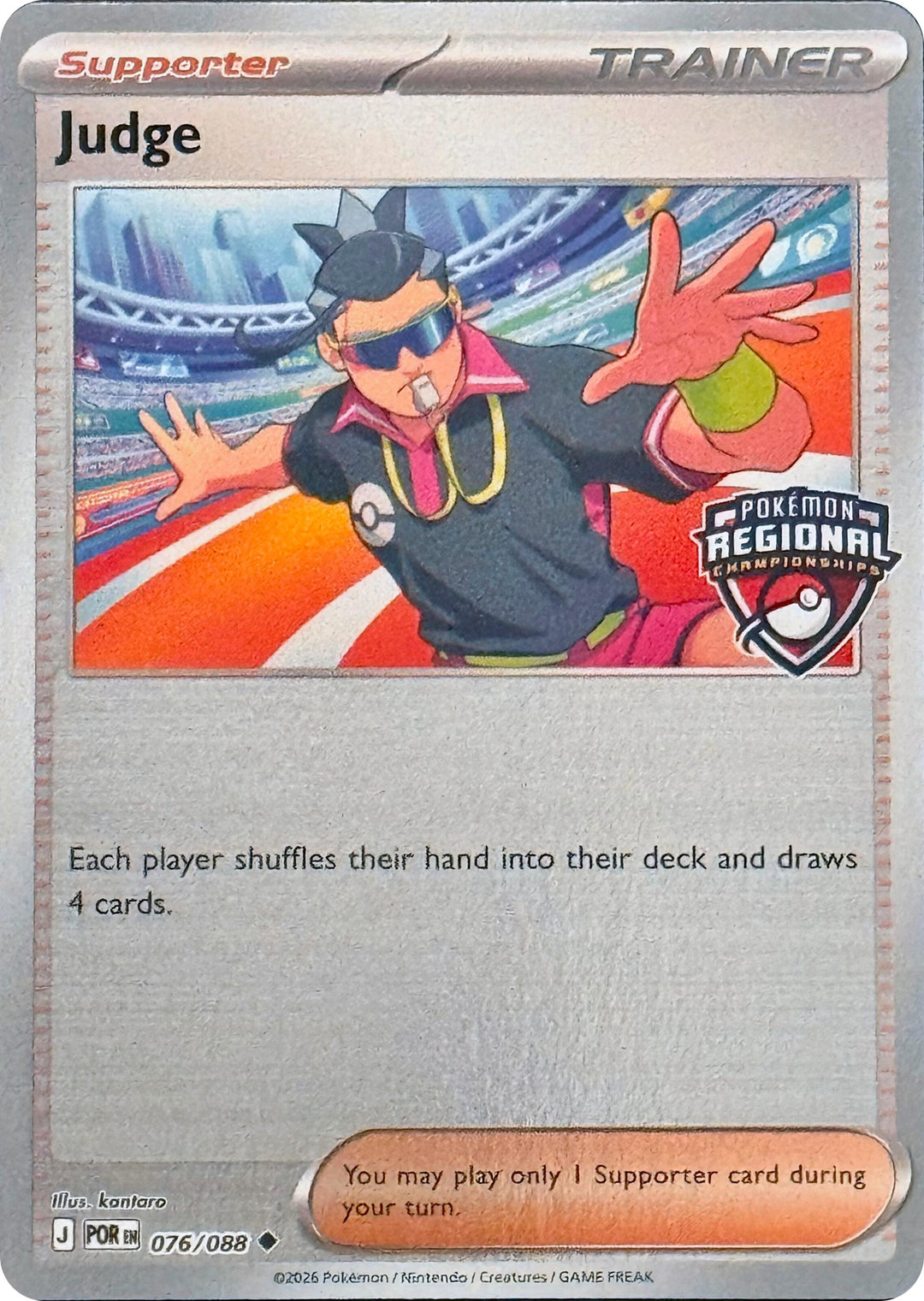 Image for Judge - 076/088 (Regional Championships) (076/088) (PR) - Pokemon
