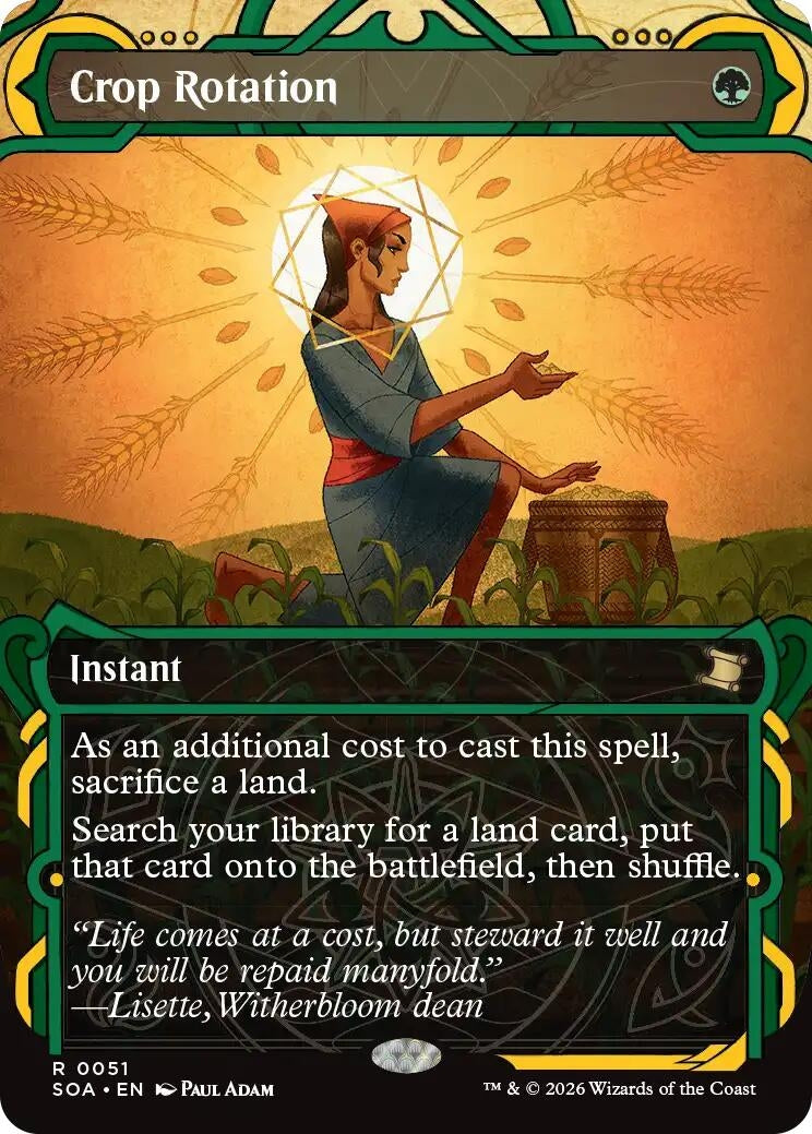 Image for Crop Rotation (51) (SOA) - Magic: The Gathering