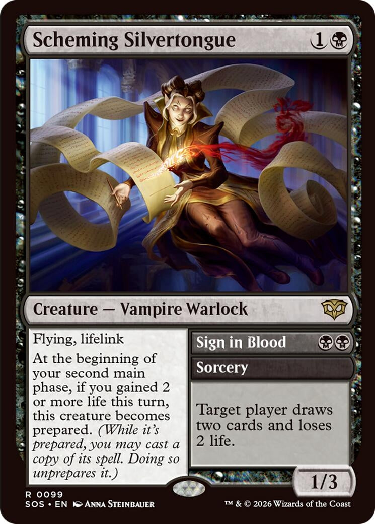 Scheming Silvertongue (99) (SOS)