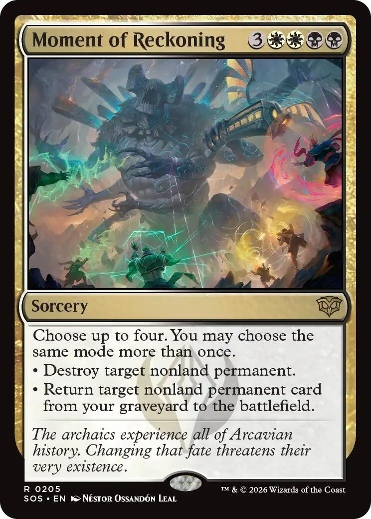 Moment of Reckoning (205) (SOS)