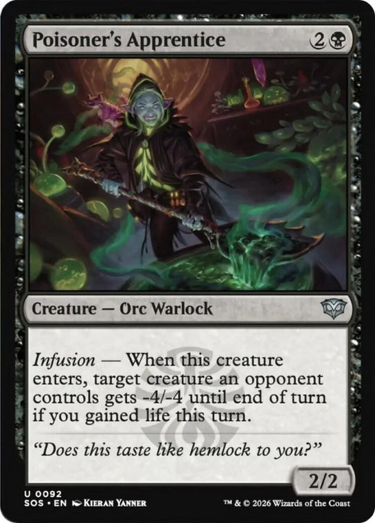 Poisoner's Apprentice (92) (SOS)