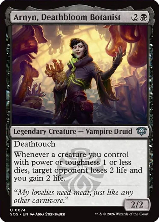 Arnyn, Deathbloom Botanist (74) (SOS)