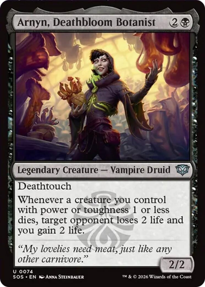 Arnyn, Deathbloom Botanist (74) (SOS)