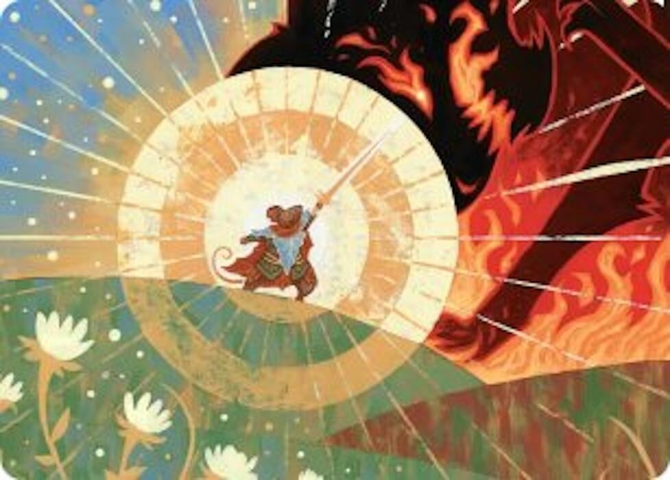 Image for Repel Calamity Art Card (43) (ASSOS) - Magic: The Gathering