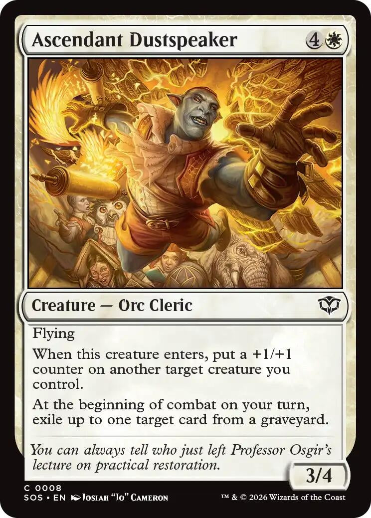 Ascendant Dustspeaker (8) (SOS)