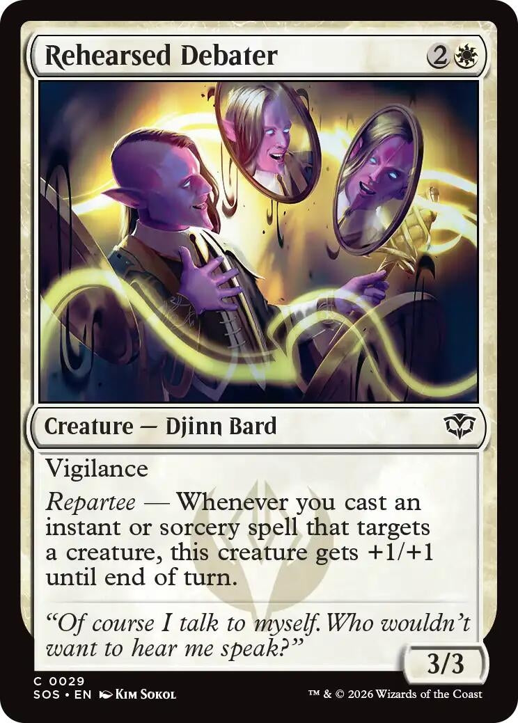 Rehearsed Debater (29) (SOS)