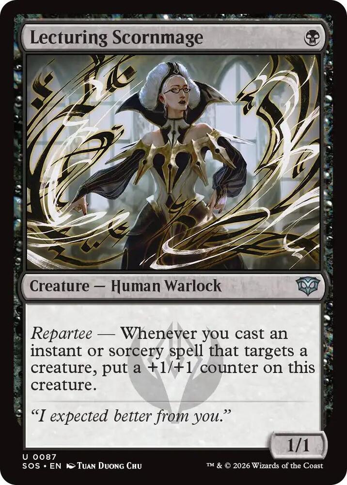 Lecturing Scornmage (87) (SOS)