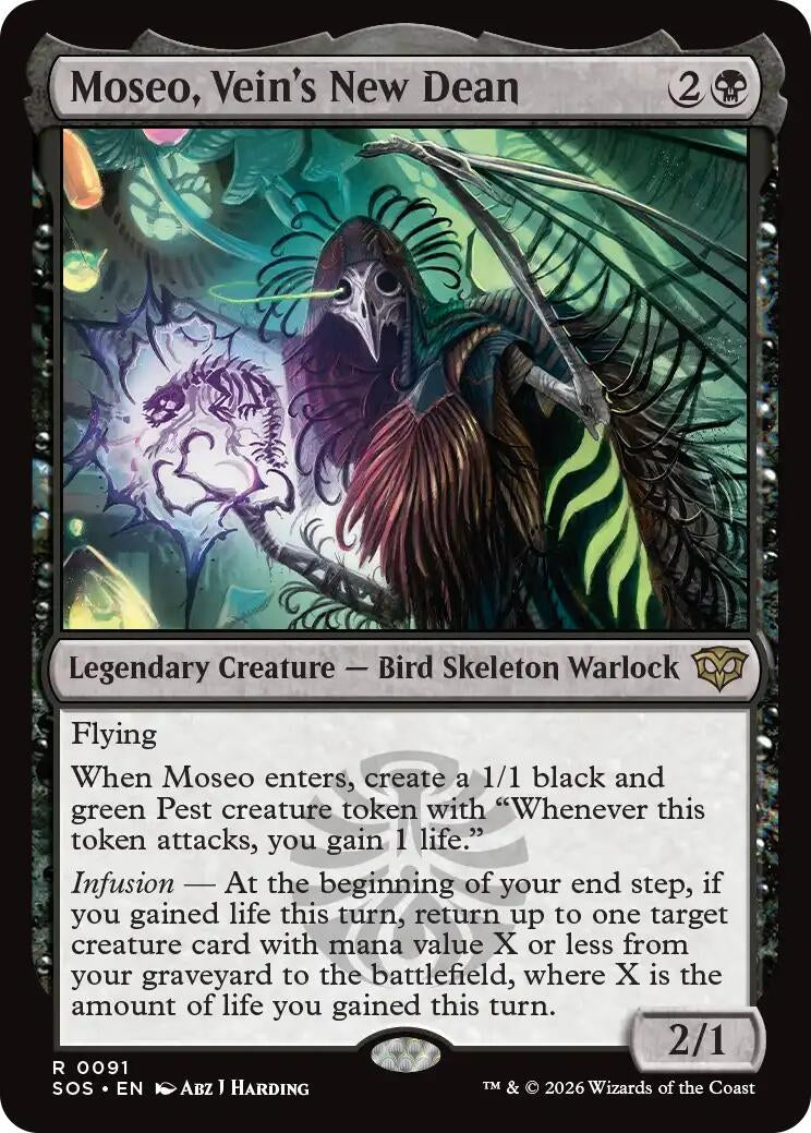 Moseo, Vein's New Dean (91) (SOS)