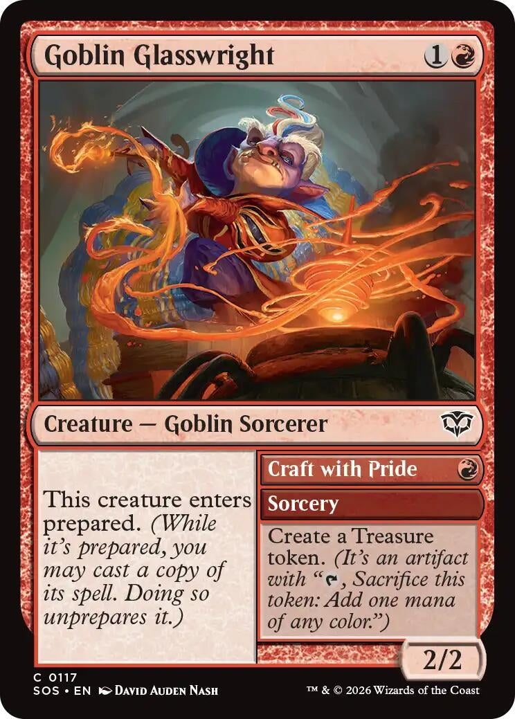 Goblin Glasswright (117) (SOS)