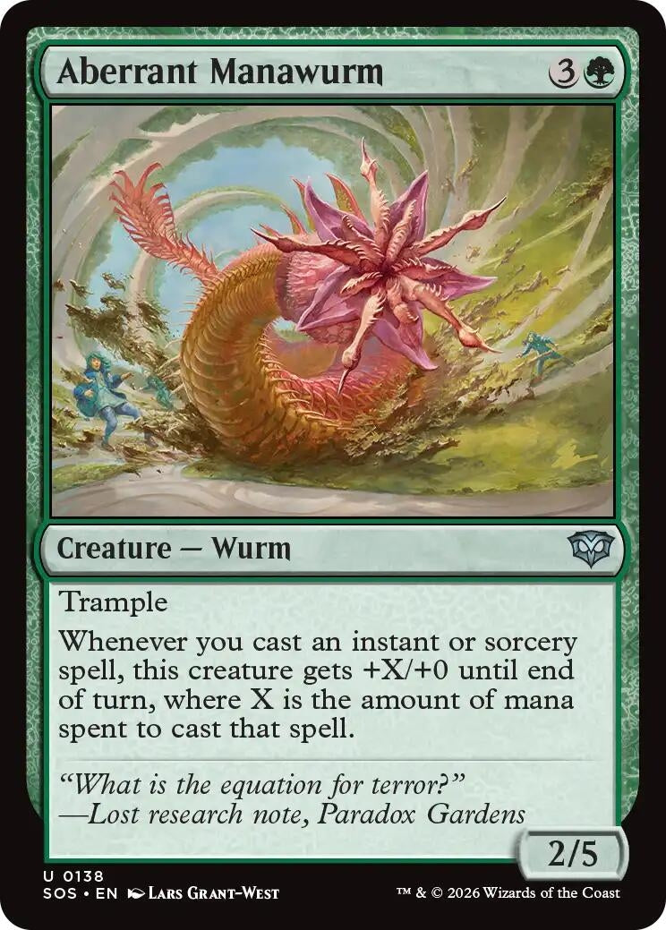 Aberrant Manawurm (138) (SOS)