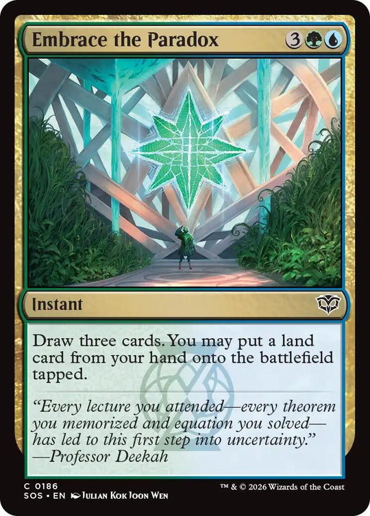 Embrace the Paradox (186) (SOS)