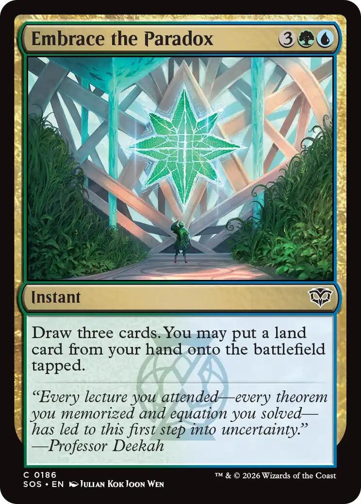 Embrace the Paradox (186) (SOS)