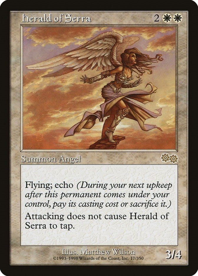 Image for Herald of Serra (17) - Magic: The Gathering