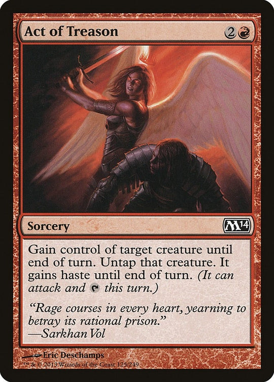 Image for Act of Treason (125) (M14) - Magic: The Gathering