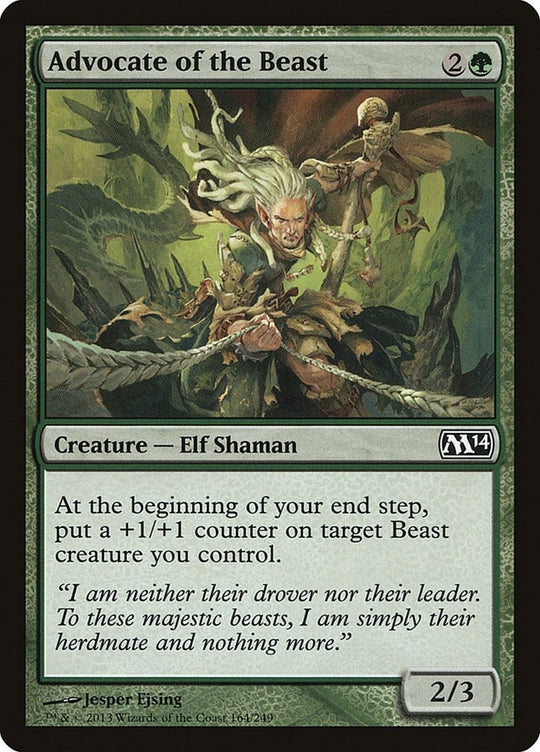 Image for Advocate of the Beast (164) (M14) - Magic: The Gathering