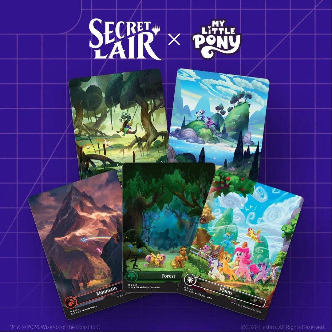 Image for Secret Lair Drop: Secret Lair x My Little Pony: The Lands of Equestria - Non-Foil Edition - Magic: The Gathering