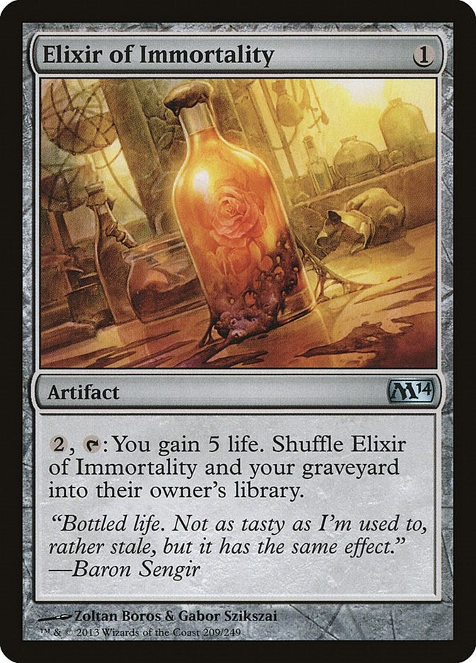 Image for Elixir of Immortality (209) - Magic: The Gathering