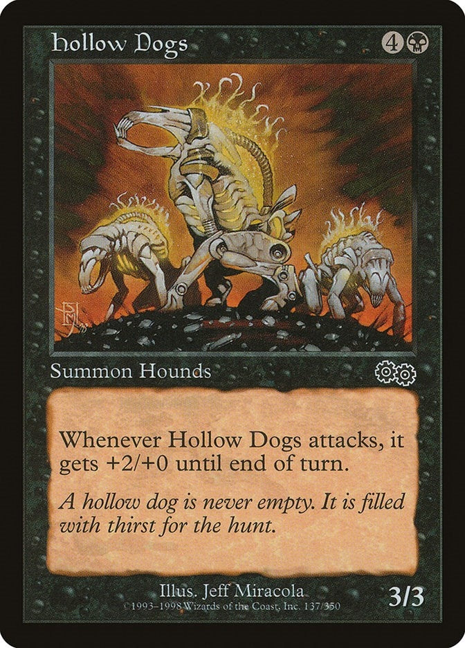 Image for Hollow Dogs (137) - Magic: The Gathering