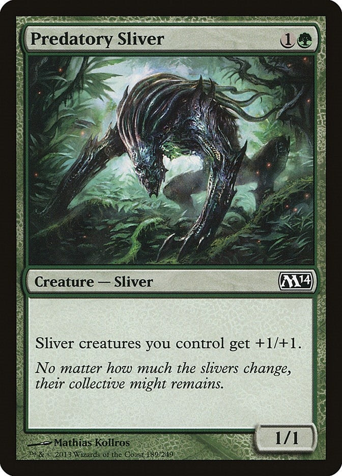 Image for Predatory Sliver (189) - Magic: The Gathering