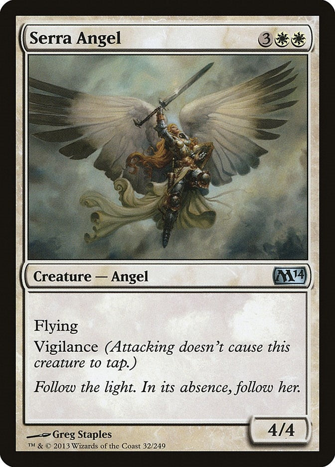 Image for Serra Angel (32) - Magic: The Gathering