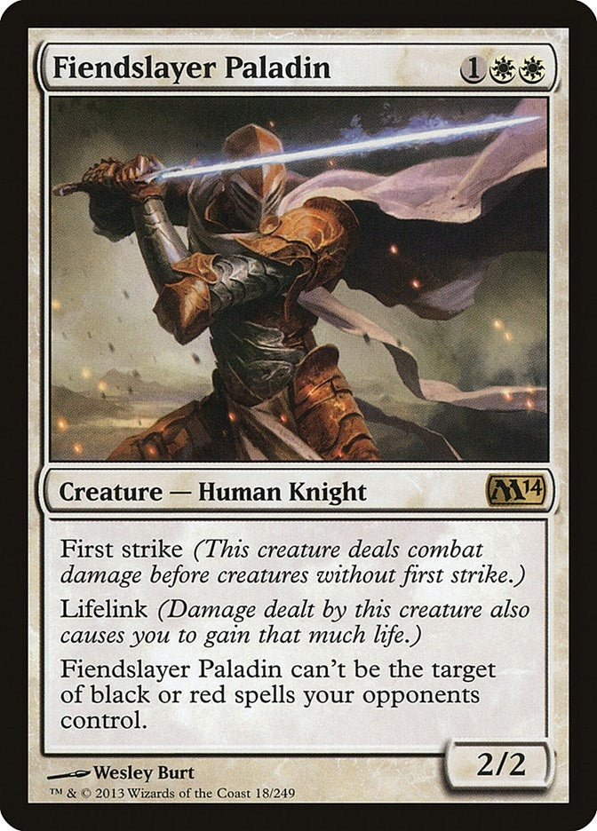 Image for Fiendslayer Paladin (18) - Magic: The Gathering