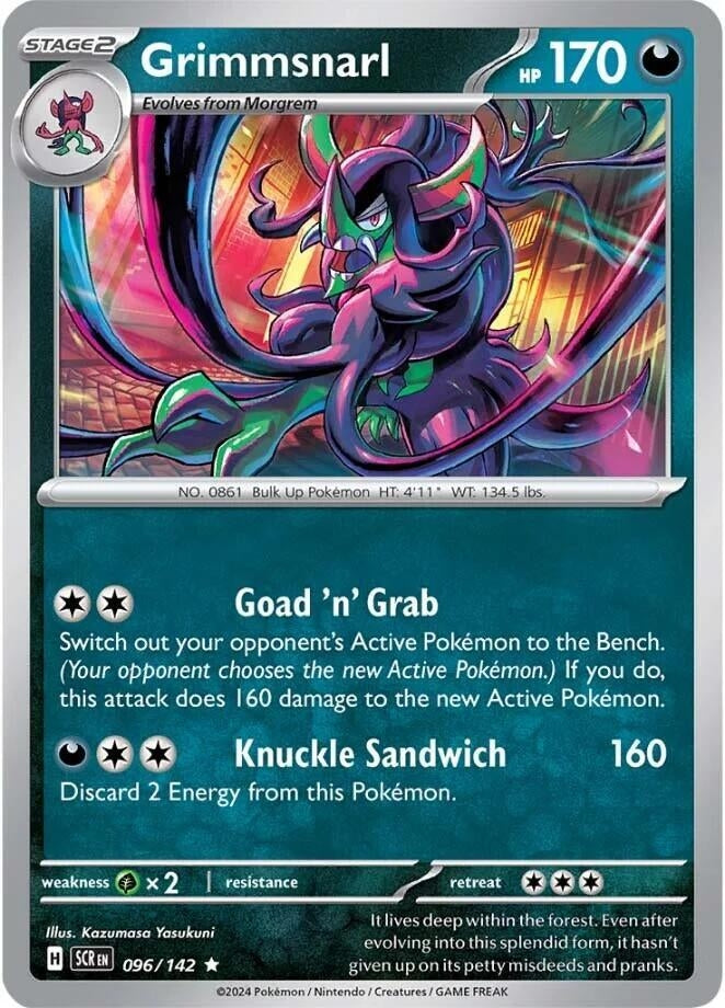 Image for Grimmsnarl - 096/142 (Non-Holo) (096/142) (PR) - Pokemon