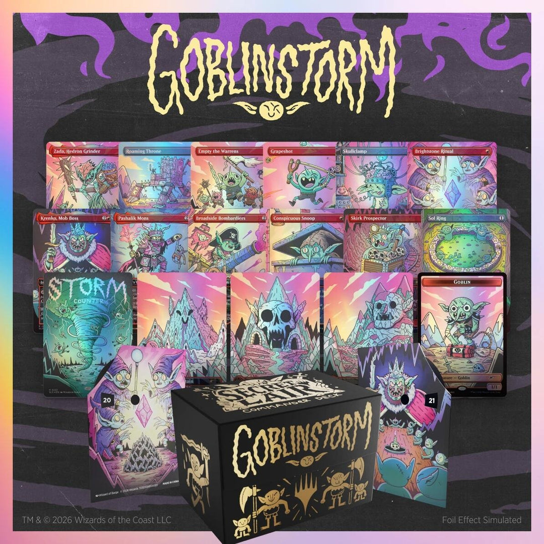 Image for Secret Lair Commander Deck: Goblin Storm - Magic: The Gathering
