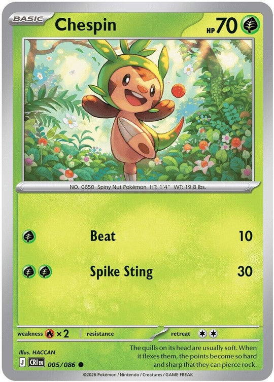Chespin (005/086) (CRI)