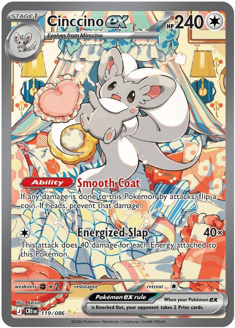 Cinccino ex (119/086) (CRI)