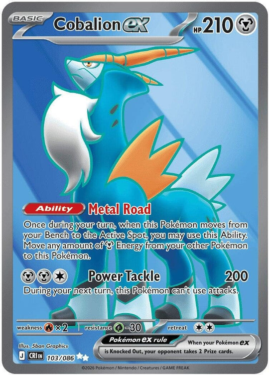 Cobalion ex (103/086) (CRI)
